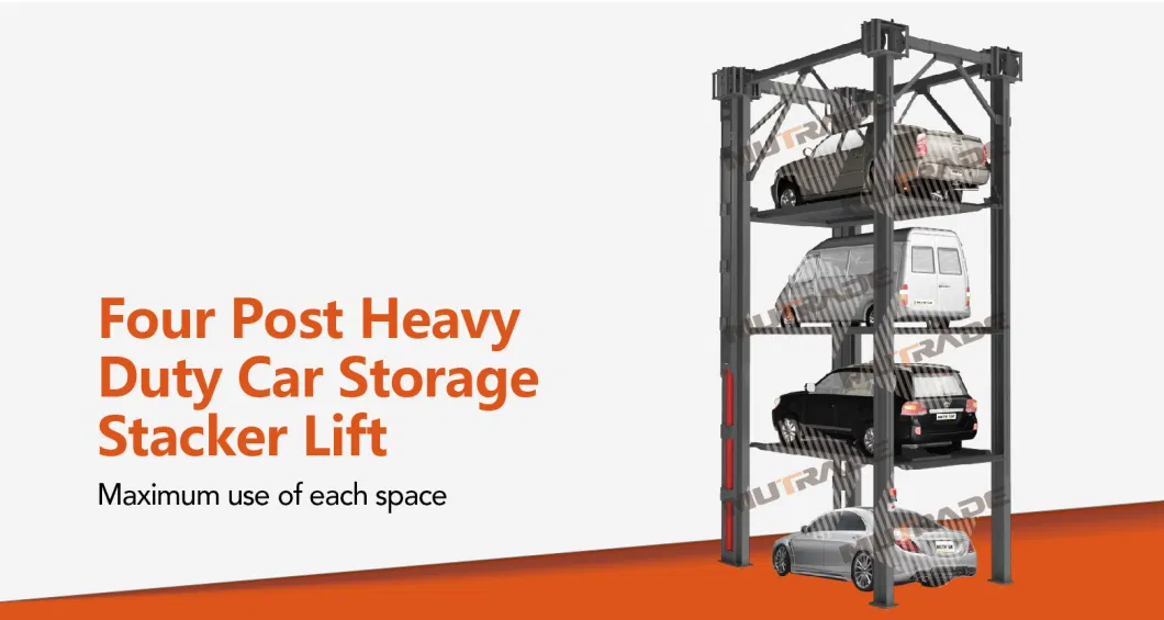 4 Post Hydraulic Car Garage Storage Parking System